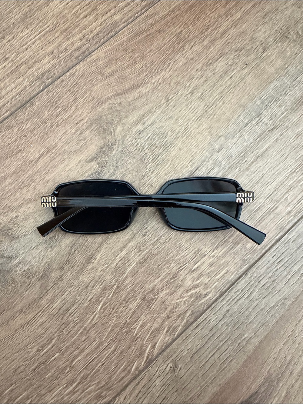 Miu Miu Black Regard Sunglasses